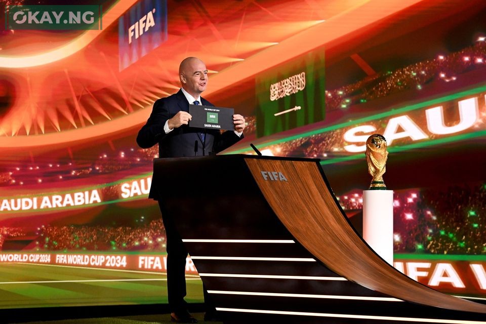 Fifa Confirms Saudi Arabia As World Cup Host Okay Ng