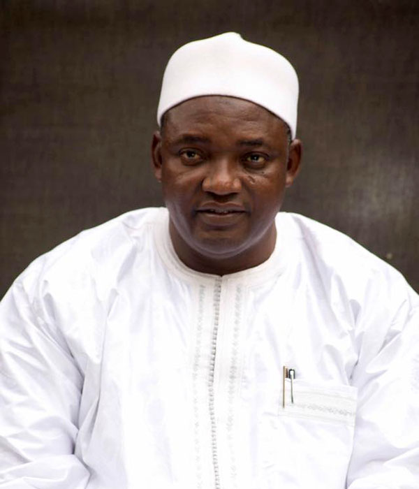 Gambia Adama Barrow Announces His Inauguration In Senegal Okay.ng