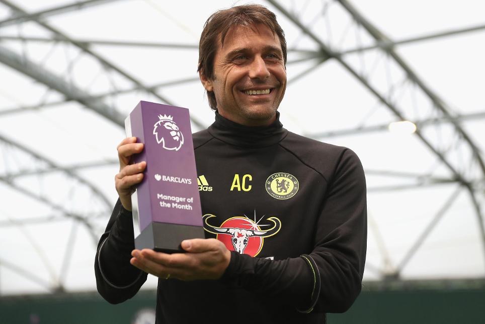 Antonio Conte Wins Premier League Manager Of The Month Award • Okay.ng