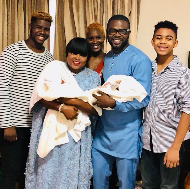 Funke Akindele's Husband, JJC Skillz Shares Family Photo with Their ...