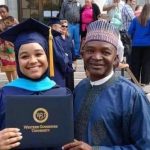 Mohammed Abubakar and daughter Yasmin