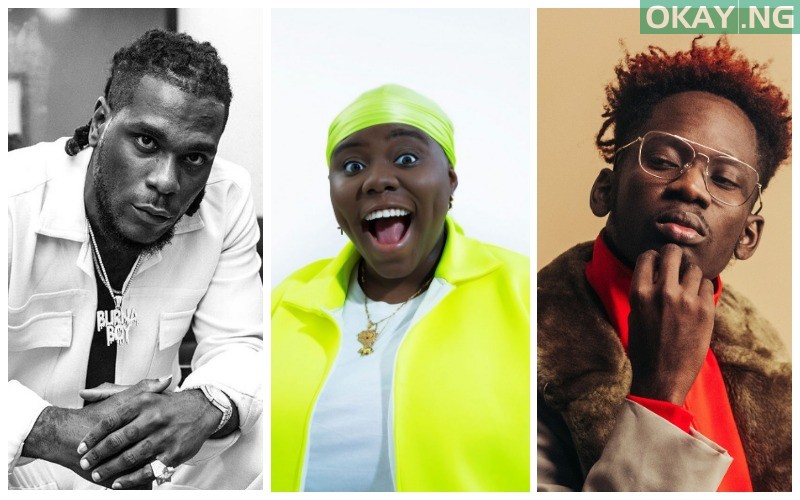 Burna Boy, Teni and Mr Eazi