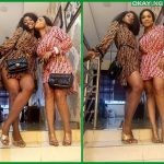 Iyabo Ojo and her daughter, Priscilla