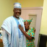 Dino Melaye and his mother