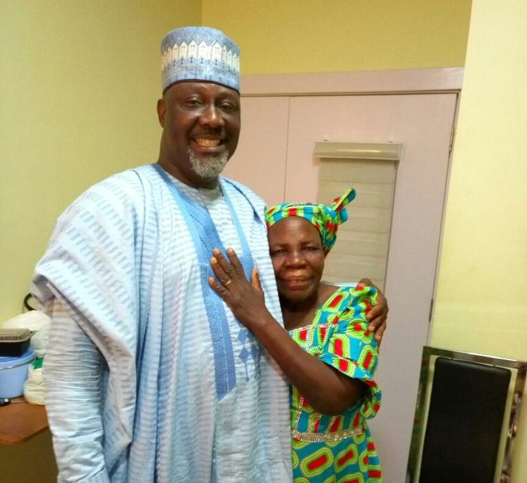 Dino Melaye and his mother