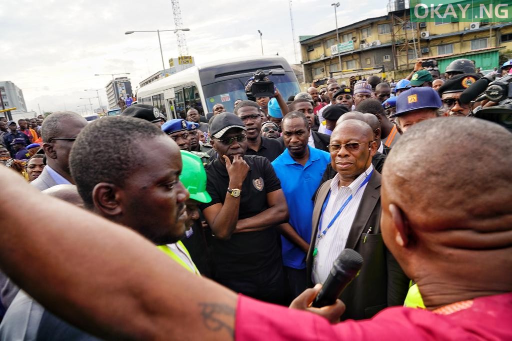 Sanwo-Olu in Apapa