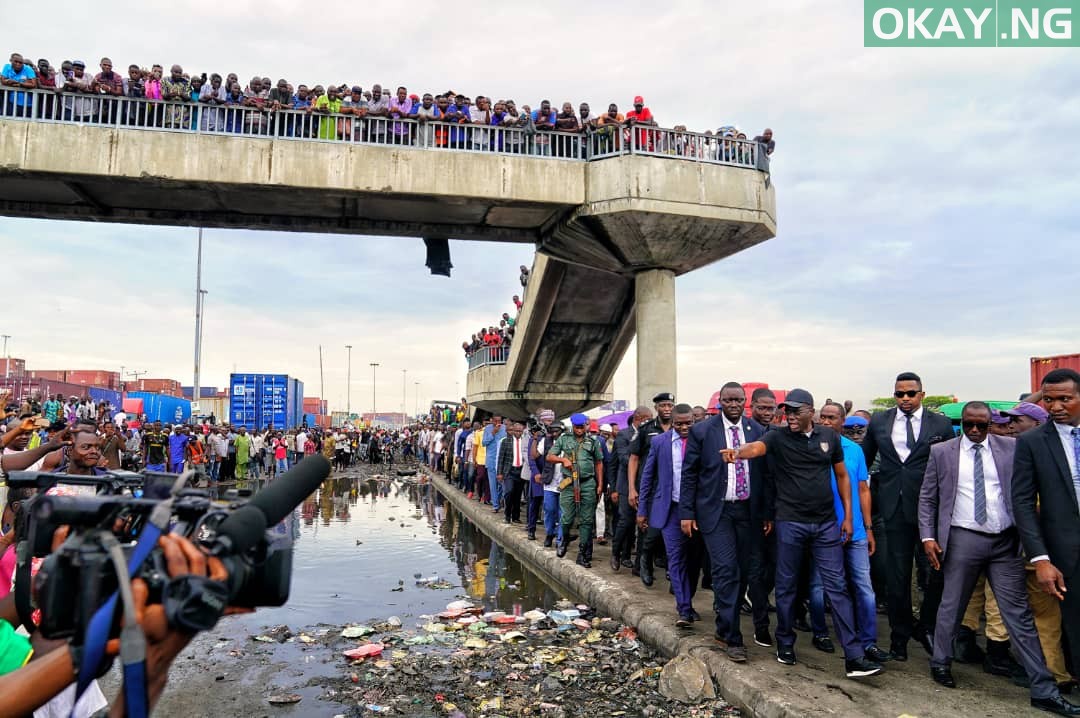 Sanwo-Olu in Apapa