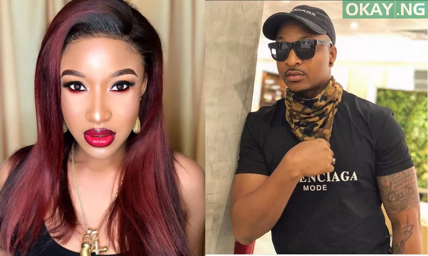 Tonto Dikeh and IK Ogbonna