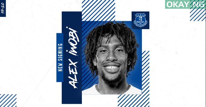 Alex Iwobi signs for Everton