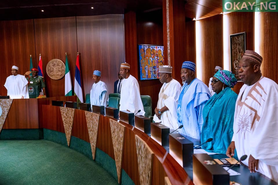 Buhari and APC governors 