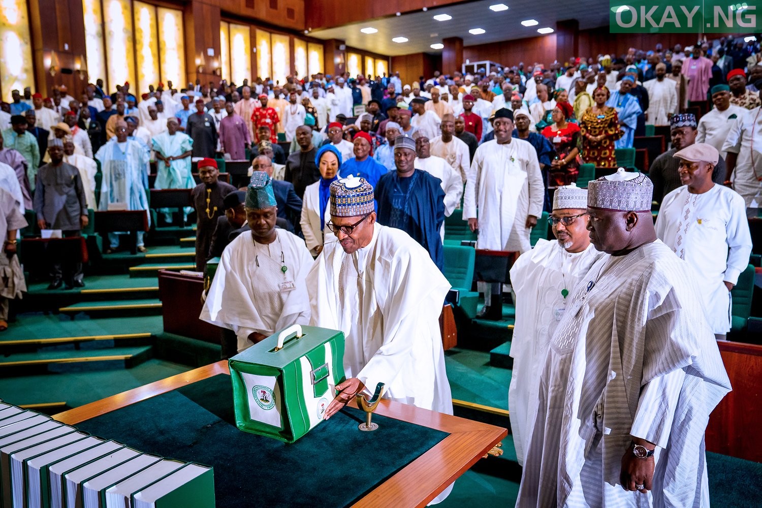 President Muhammadu Buhari presents 2020 budget to National Assembly