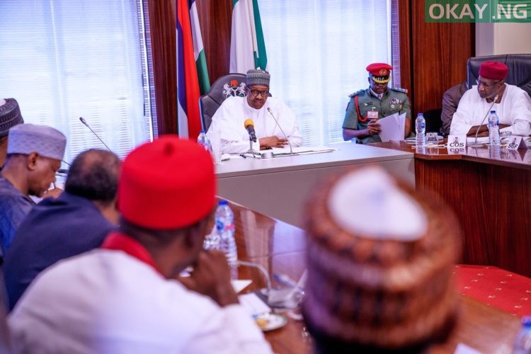 Buhari's meeting with members of Economic Advisory Council