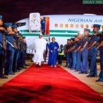 Buhari lands in South Africa