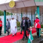 Buhari departs Abuja for South Africa