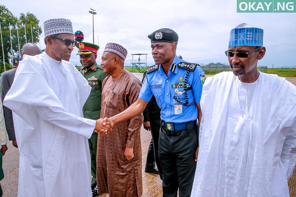 Buhari departs Abuja for South Africa