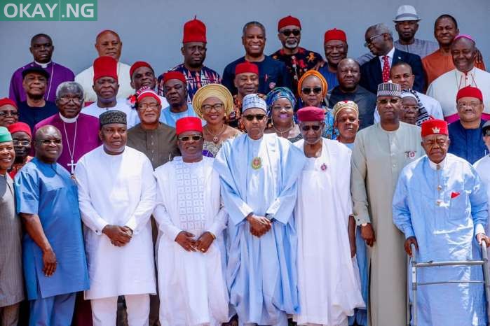 Buhari hosts South East leaders in Aso Rock