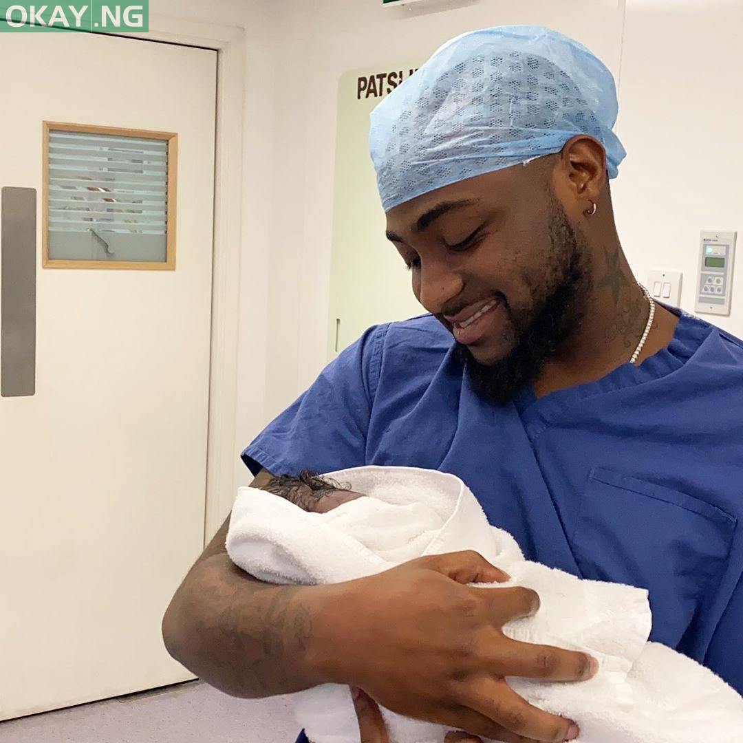 Davido welcomes new baby boy