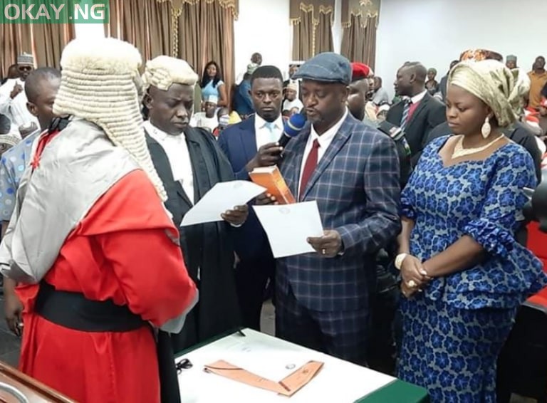 Edward Onoja sworn in as Kogi deputy governor