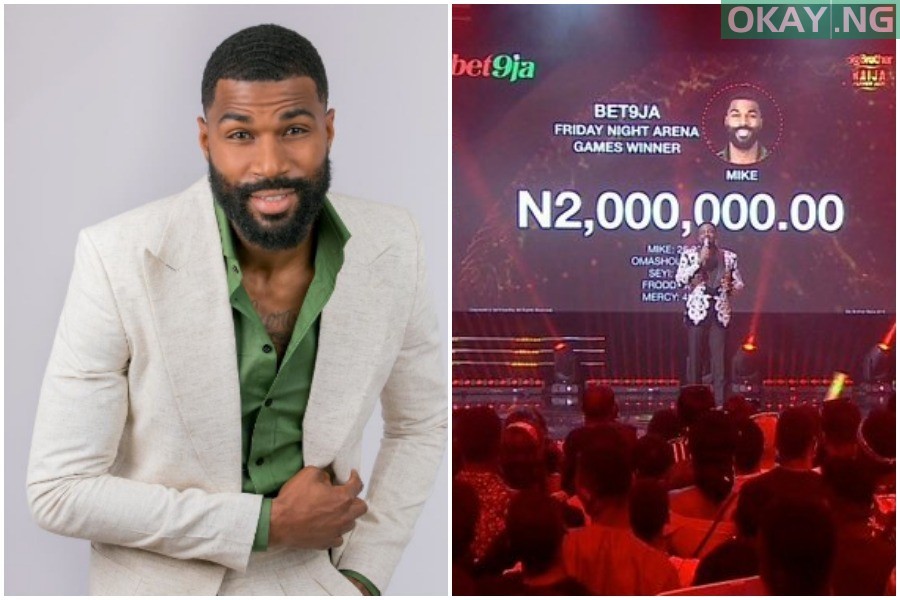 Mike wins 2 million Naira