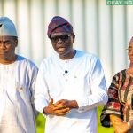 Babajide Sanwo-Olu, addressing the Press on his declaration of emergency on road construction and rehabilitation across the State at Lagos House, Marina on Sunday, October 13, 2019.