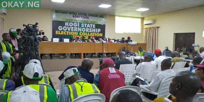 Inec Continues Collation Of Kogi Election Results Live Okay Ng