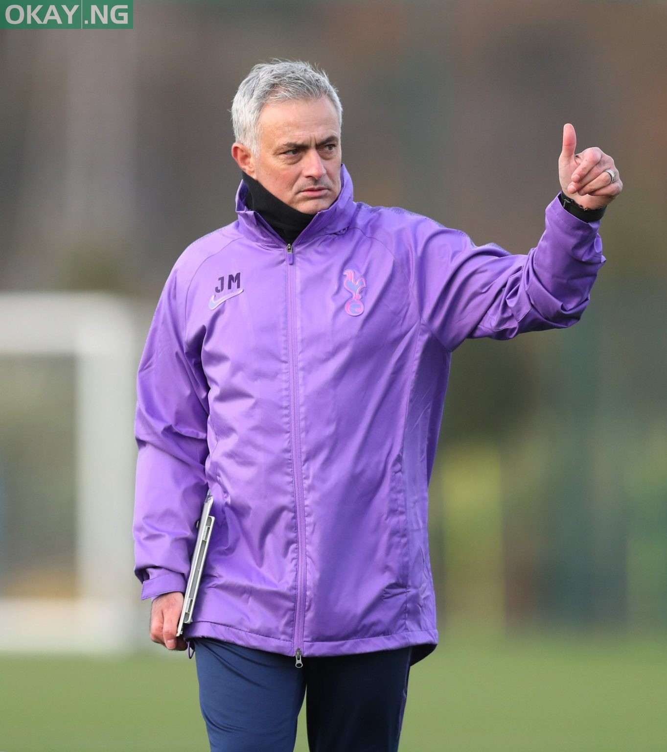 Mourinho at Tottenham Hotspur Stadium, White Hart Lane for his first training session