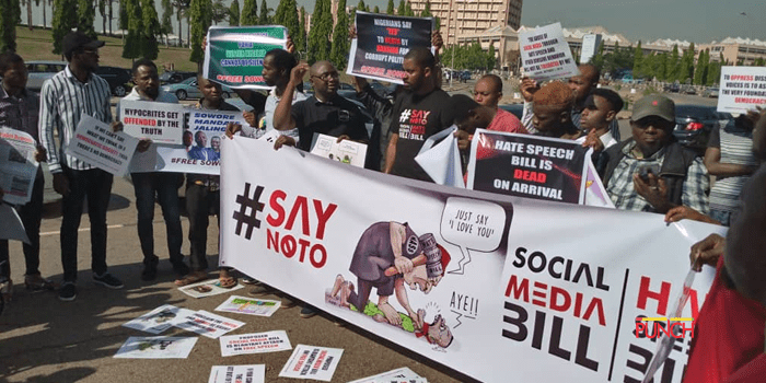 Say No To Social Media Protest in Abuja