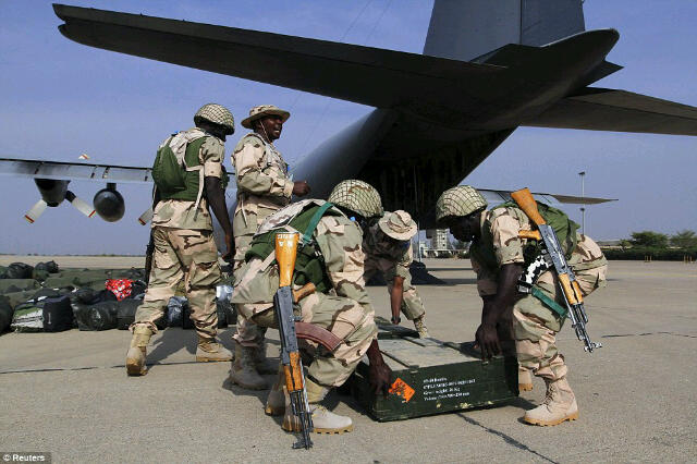 Nigerian Air Force officers