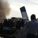 Scene of the Plane crash in Congo