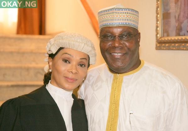 Jennifer Douglas and Atiku Abubakar