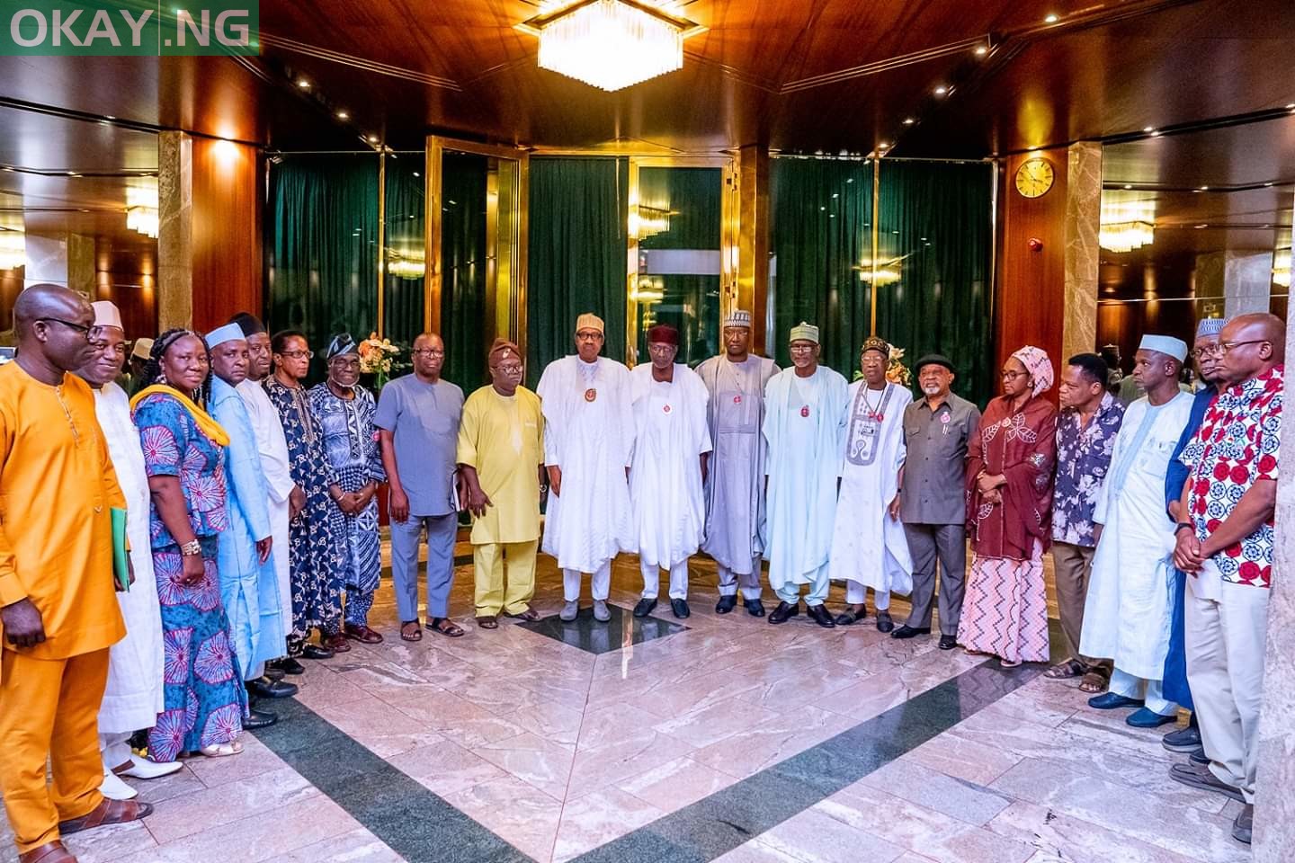 Buhari receives ASUU leadership in Aso Rock