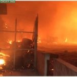 Pipeline explosion in Abule-Egba