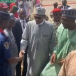 Buhari in Maiduguri