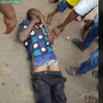 One of the protesters killed in Sagamu