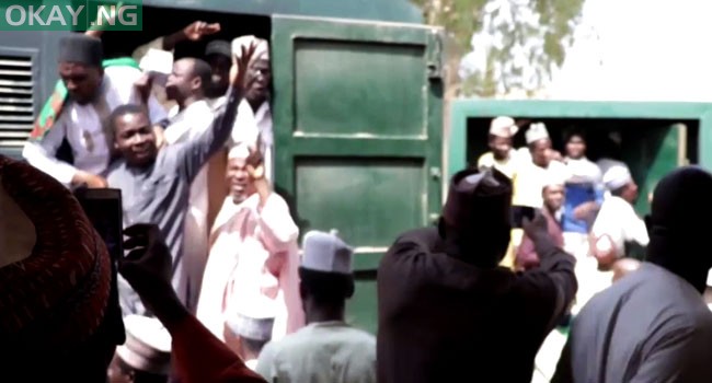 Shiite Members jubilate on release from detention after 4 years