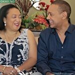 Ben Murray-Bruce and his late wife, Evelyn