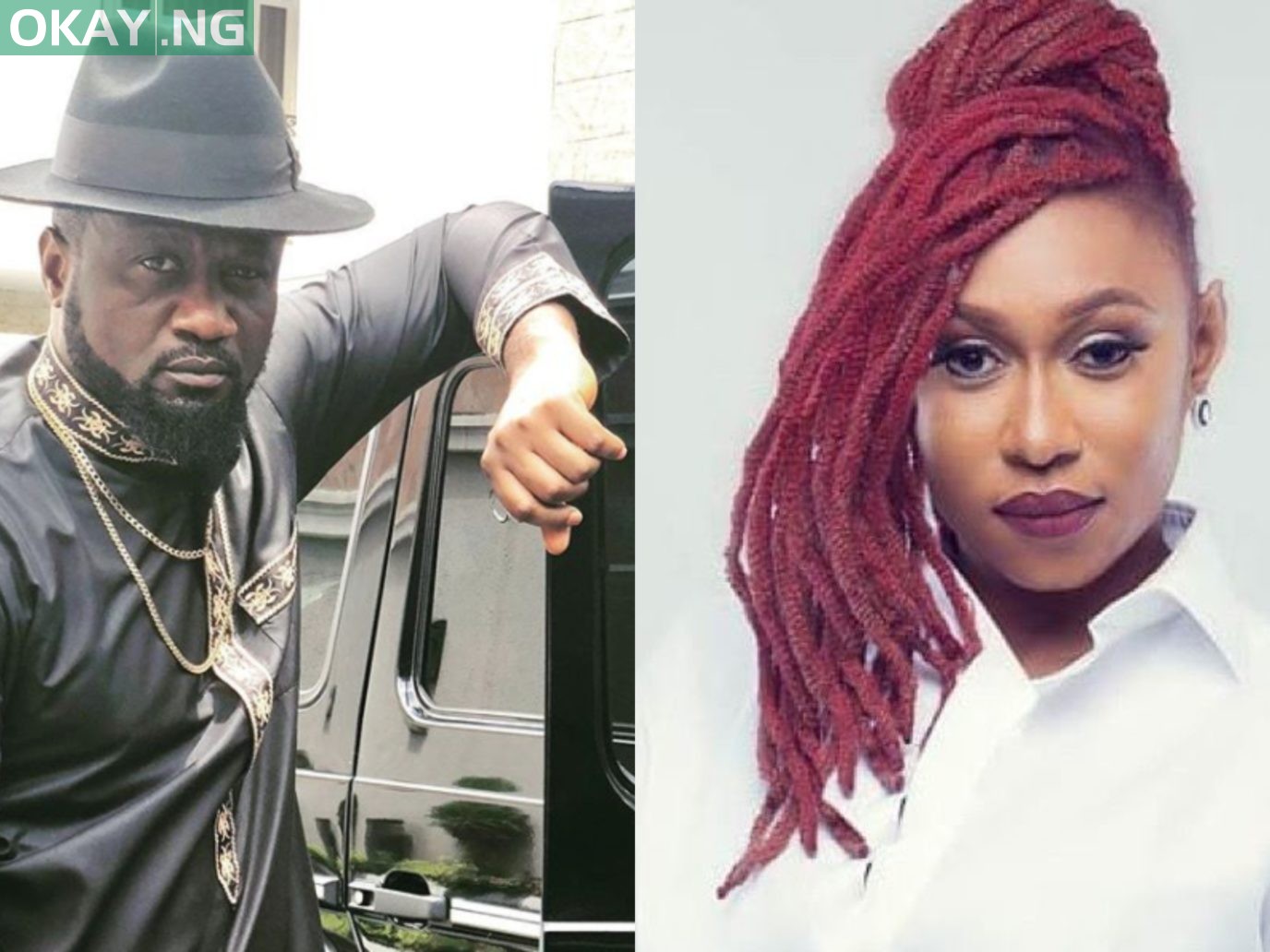 Jude Okoye and Cynthia Morgan