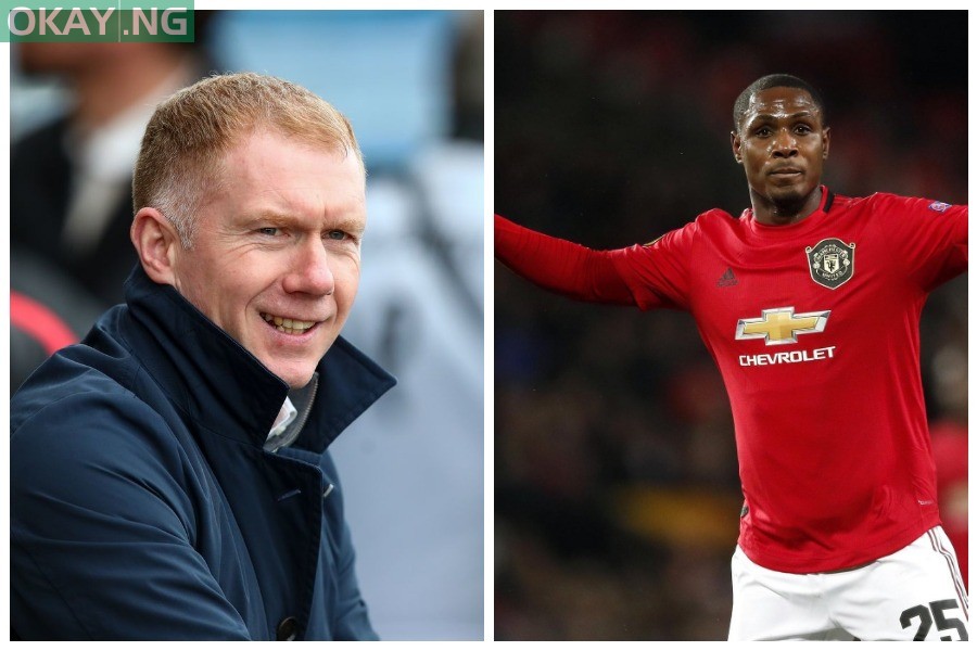 Paul Scholes and Odion Ighalo