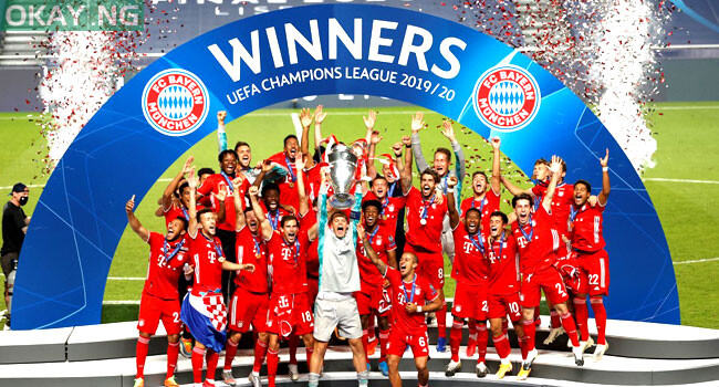 Bayern beat PSG to win 2019/2020 UEFA Champions League ...