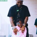 Davido and his first daughter, Imade