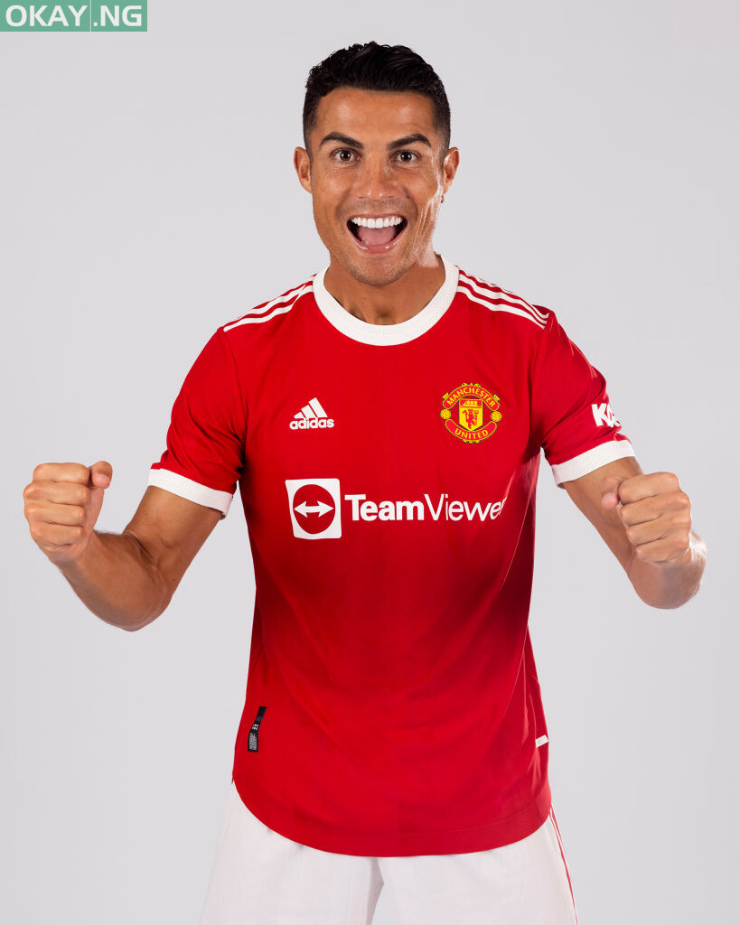 Exclusive first photos of Cristiano Ronaldo in new Man Utd kit for