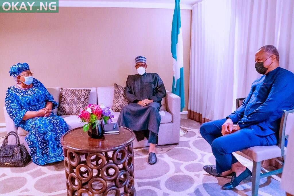 President Muhammadu Buhari President met with Ngozi Okonjo-Iweala in New York