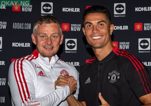 Solskjaer and Ronaldo