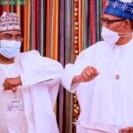 NDLEA boss Buba Marwa and President Muhammadu Buhari