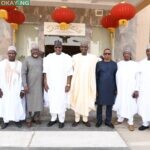 (L - R): Mr. Yakubu Gontor, Director, Financial Services, Nigerian Communications Commission, NCC; Mr. Muhammed Babajika, Director, Licensing and Authorization, NCC Engr. Ubale Maska, Executive Commissioner, Technical Services, NCC; Prof. Umar Garba Danbatta, Executive Vice Chairman/CEO, NCC, Mr. Ayuba Shuaibu, Executive Secretary, Universal Services Provision Fund, USPF; Dr. Ikechukwu Adinde, Director, Public Affairs, NCC; Mallam Hafiz Shehu, Chief of Staff to the EVC, NCC; Mr. Shuaibu Swade, Zonal Controller, Kano, NCC; Mallam Yakubu Musa, Special Assistant to EVC on Media, during the "Talk to the Regulator Forum in Kano, recently.