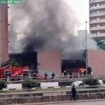 Fire guts section of Federal Secretariat in Abuja