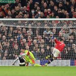 Manchester United’s Portuguese striker Cristiano Ronaldo (3R) scores his team’s third goal during the UEFA Champions league group F football match between Manchester United and Atalanta at Old Trafford stadium in Manchester, north west England, on October 20, 2021. Paul ELLIS / AFP