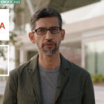 Google CEO Sundar Pichai speaking during its first virtual Google for Africa event