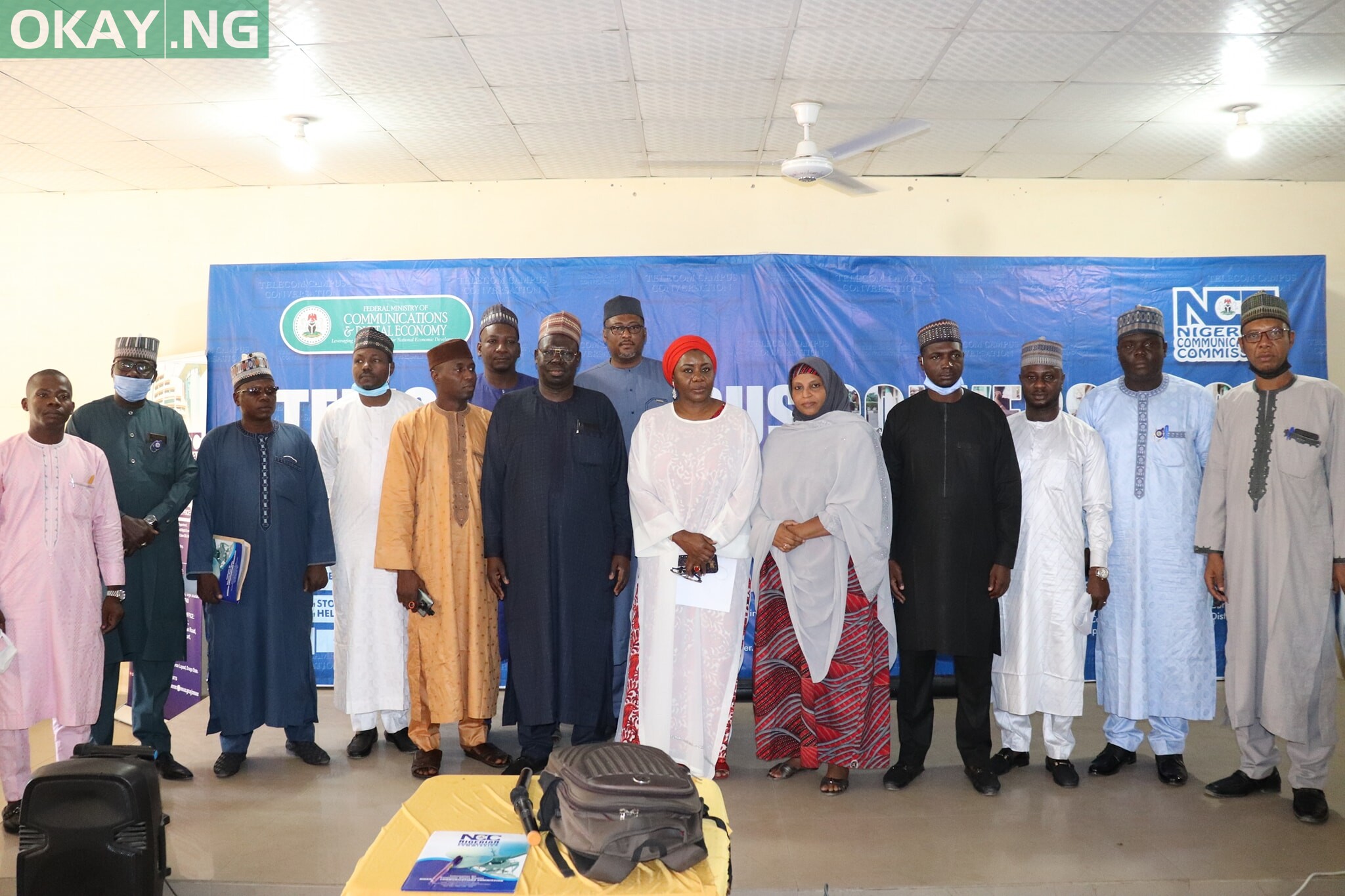 Group Photo of NCC Management and Bayero University Staff