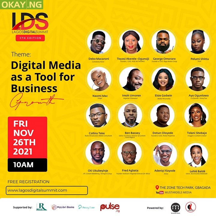 Mustardels Media, Expoze Nigeria set to host 5th edition of Lagos Digital Summit